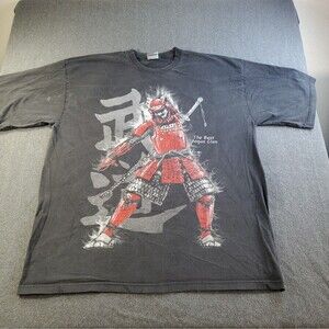 Vintage Pro Usa samurai warrior T-Shirt Men Size 3XL Black The best shogun Clan
